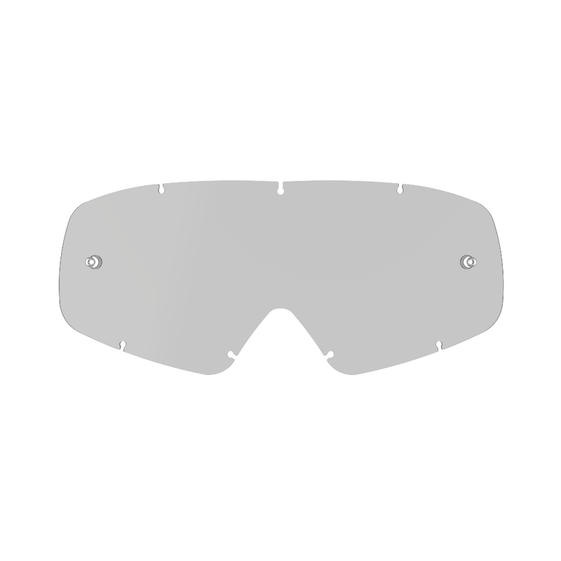 Detské plexi pre okuliare Alpinestars Vision Youth stredne dymové