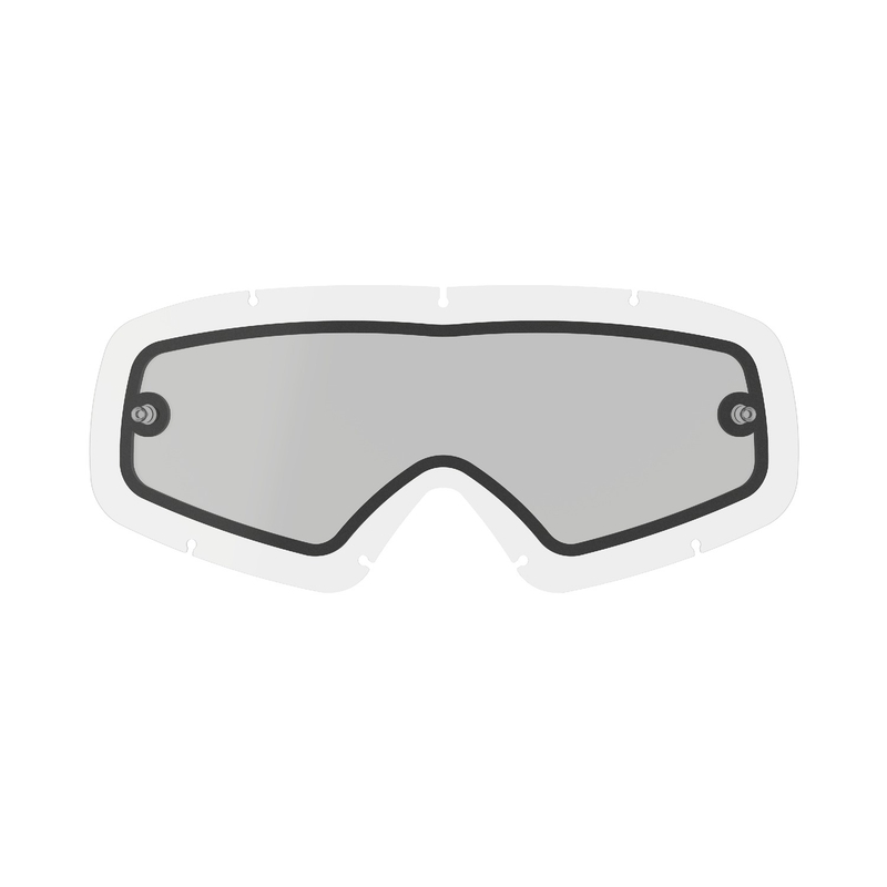 Detské plexi pre okuliare Alpinestars Vision Youth dvojité antifog číre