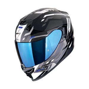 Integrálna prilba na motorku Scorpion EXO-520 EVO AIR RANKA čierno-bielo-modrá výpredaj