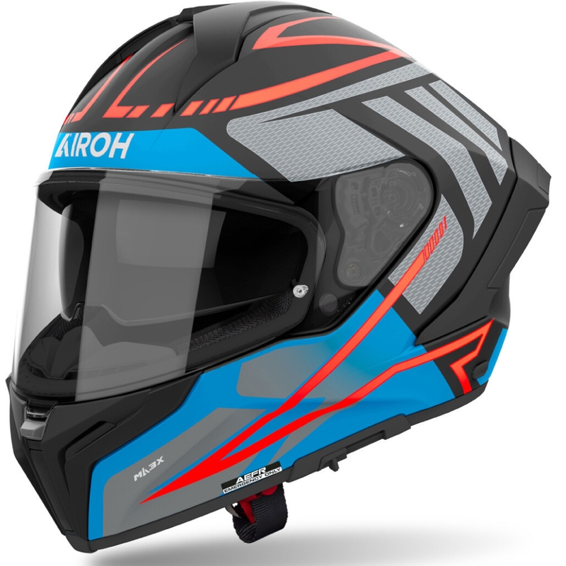 Integrálna helma na motorku Airoh Matryx Rider tmavo modrá matná
