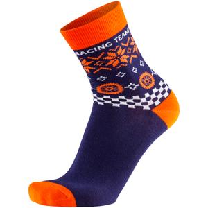 Ponožky Red Bull KTM Winter modro-oranžové