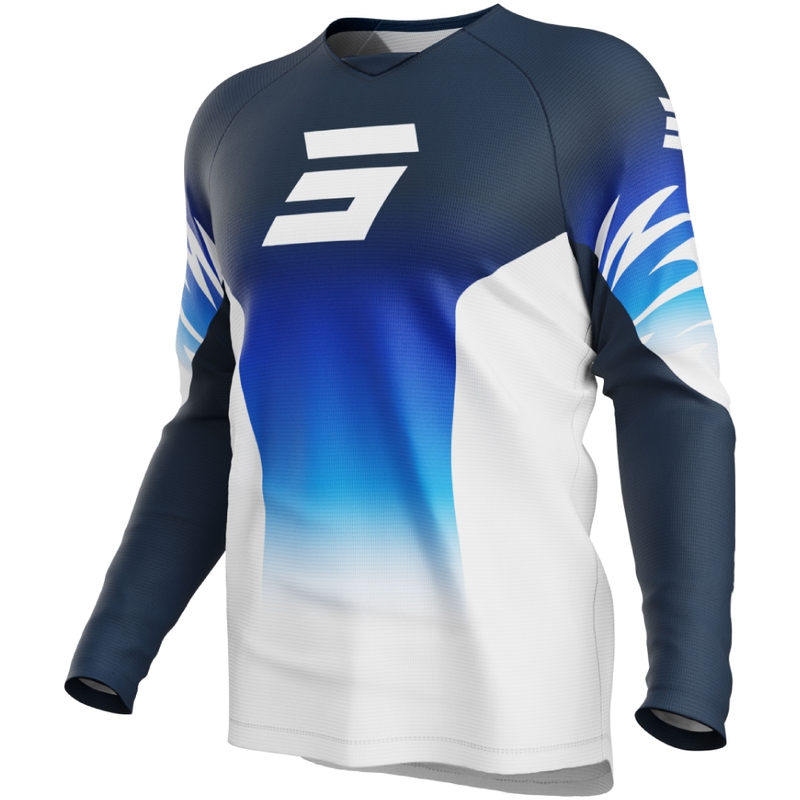 Detský motokrosový dres Shot Draw X-Trem modrý