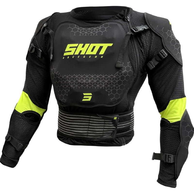 Chránič tela Shot Optimal 2.0 čierno-žltý