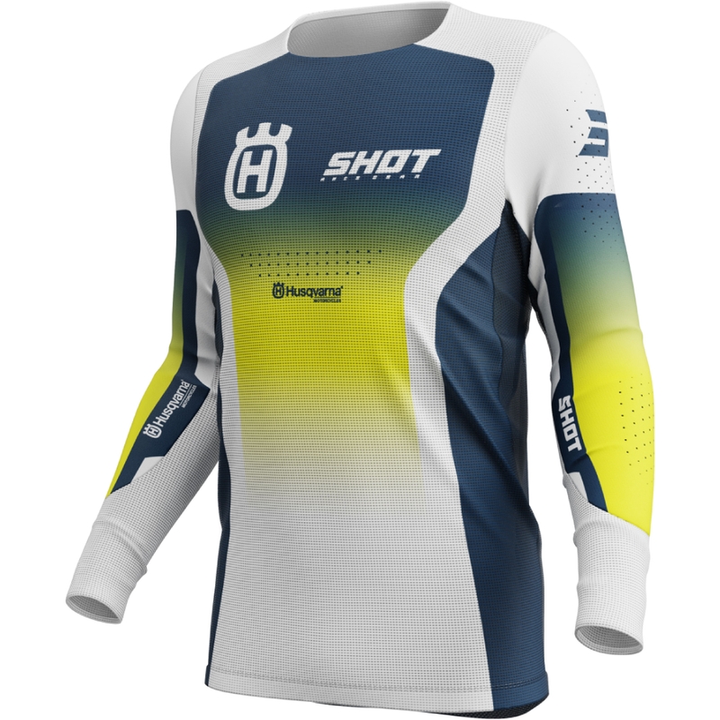 Motokrosový dres Shot Aerolite HVA modrý