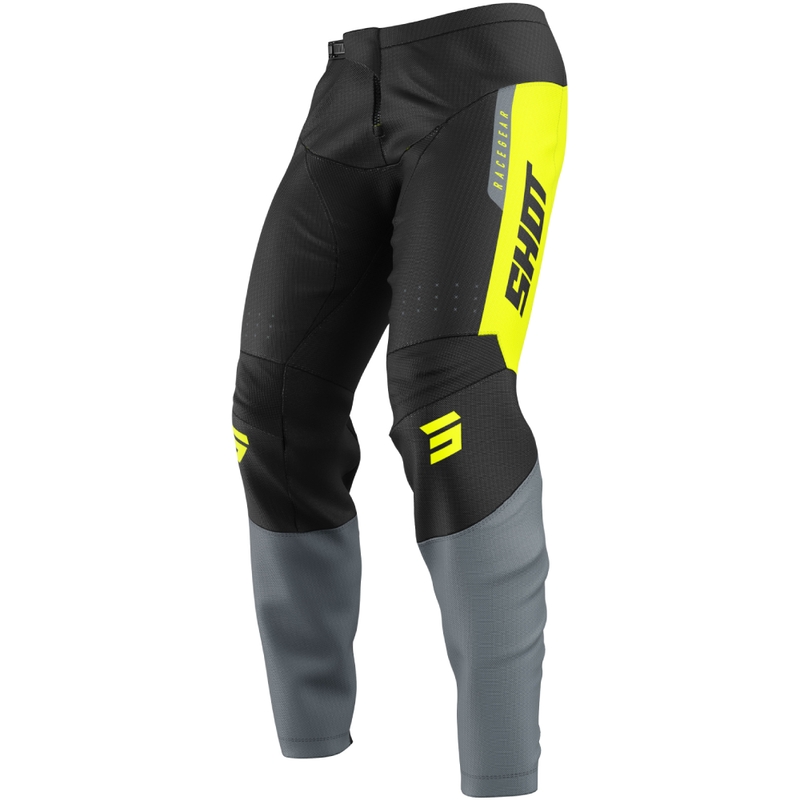 Motokrosové nohavice Shot Devo League fluo žlté