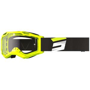 Motokrosové okuliare Shot Assault 2.0 Claw fluo žltý s čírym plexi