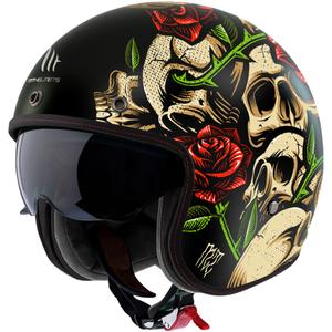 Otvorená prilba na motorku MT Le Mans 2 SV Breakout B2 lesklá