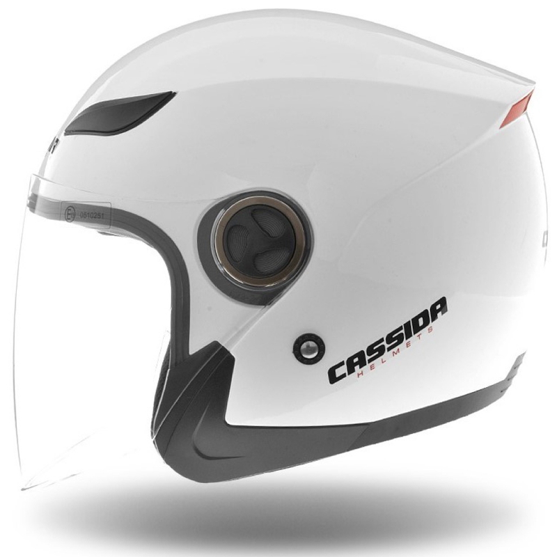 Prilba na moto otvorená Cassida Reflex biela výpredaj