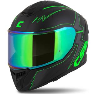 Integrálna prilba na motocykel Cassida Integral GT 2.1 Flash čierno-fluo zeleno-šedá