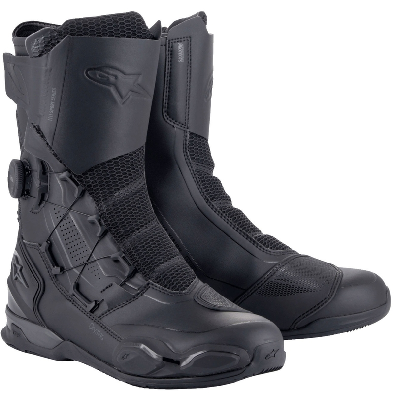 Topánky na motorku Alpinestars SP-X BOA Drystar čierno-tmavo šedé