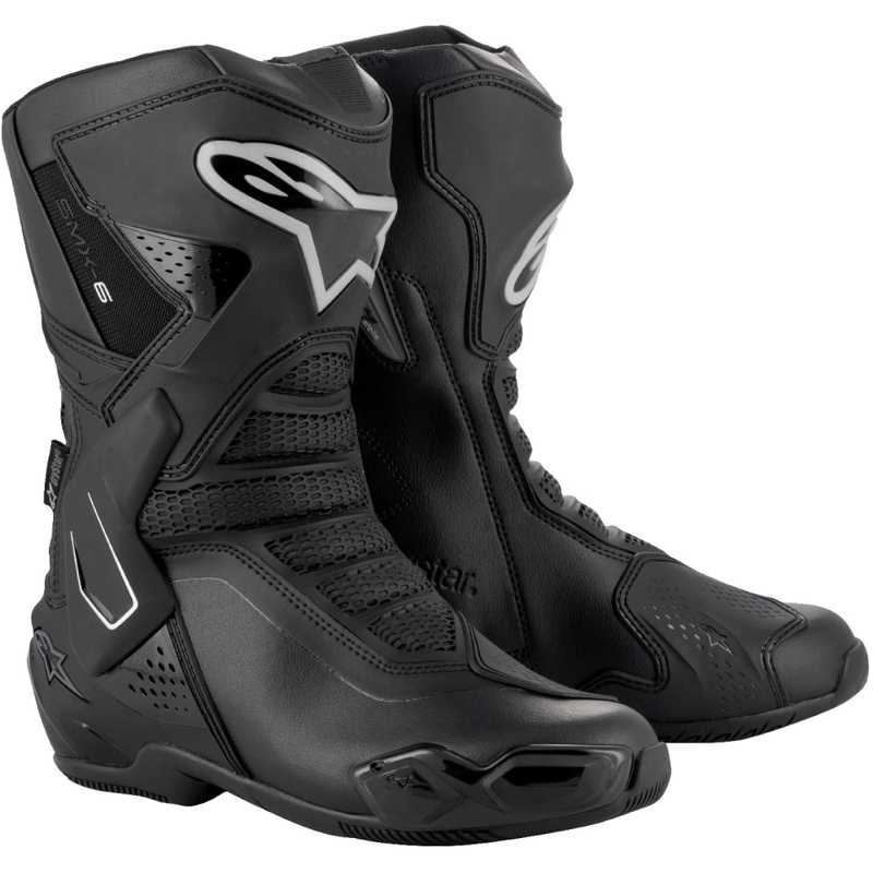 Dámske topánky na motorku Alpinestars Stella SMX-6 3 Drystar čierno-strieborná
