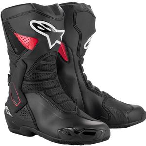 Topánky na motorku Alpinestars SMX-6 3 Drystar čierno-červené