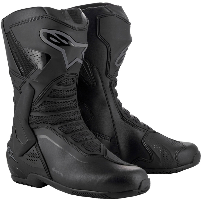Topánky na motorku Alpinestars SMX-6 3 Gore-Tex čierno-tmavo šedé