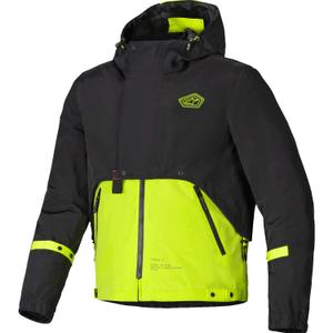 Bunda na motorku Alpinestars Mootant Waterproof Parka čierno-fluo žltá