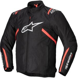 Bunda na motorku Alpinestars T-SPS 2 Waterproof čierno-bielo-fluo červená