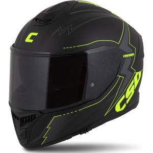 Integrálna prilba na motocykel Cassida Integral GT 2.1 Flash čierno-fluo žlto-sivá