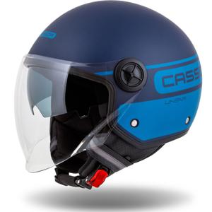 Otvorená prilba na motocykel Cassida Handy Plus Linear modrá