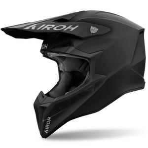 Motokrosová prilba Airoh Wraaap Color čierna matná