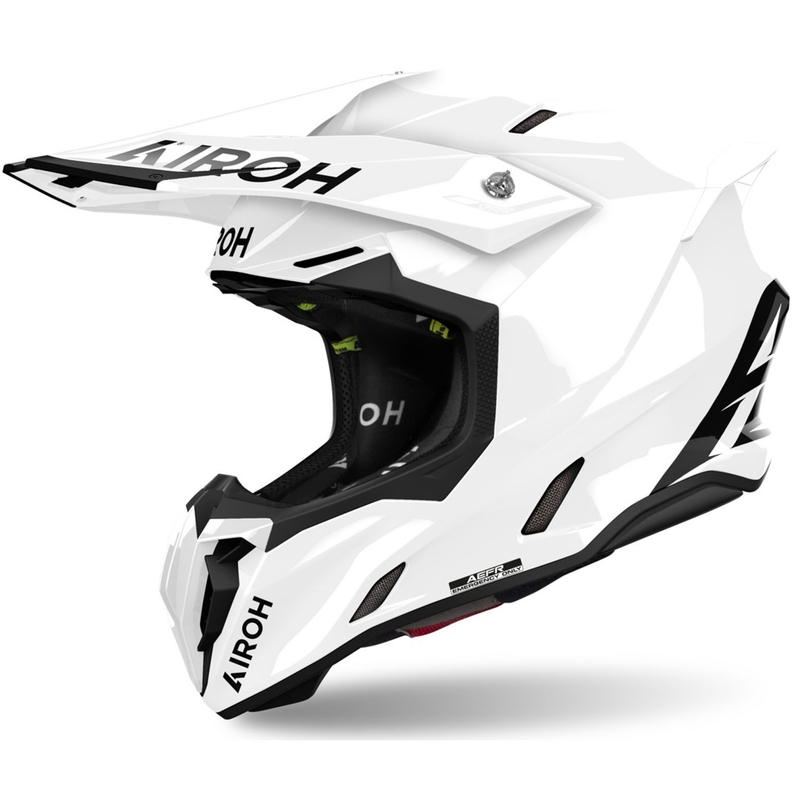 Motokrosová prilba Airoh Twist 3 Color biela lesklá
