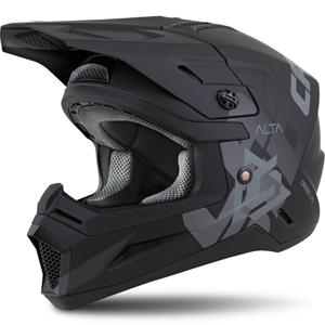 Detská motokrosová prilba Cassida Cross Cup 2 Alta matná čierno-šedá