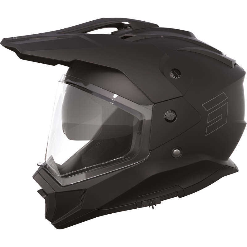 Enduro helma Shot Trek Max Vision Solid matná čierna