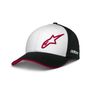 Šiltovka Alpinestars Sessionized Snapback bielo-čierno-červená