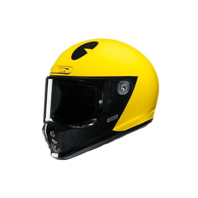 Integrálna helma na motorku HJC V10 Pac-man Bandai Namco žltá