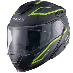 Vyklápacia helma na motorku Nexx X.Lifetour PRO Mile matná šedo-fluo žltá