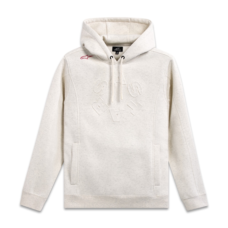 Mikina Alpinestars Substratus Hoodie svetlo sivá