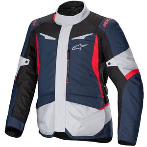 Bunda na motorku Alpinestars ST-1 Waterproof tmavo modro-čierno-červená
