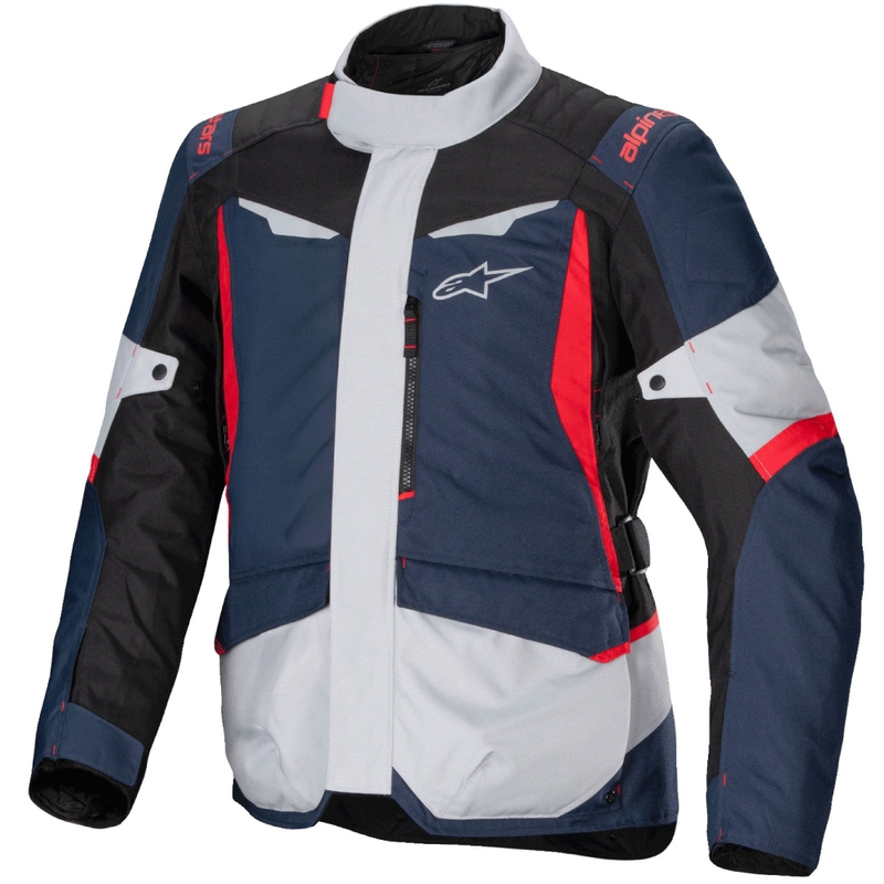 Bunda na motorku Alpinestars ST-1 Waterproof tmavo modro-čierno-červená