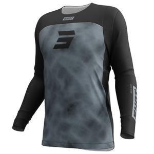 Motokrosový dres Shot Contact Onyx čierno-sivý