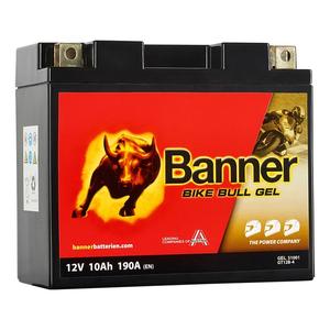 Gélová motobatéria Banner Bike Bull GEL 510 01/BGT12B-4 - GT12B-4 12V, 10Ah, 190A