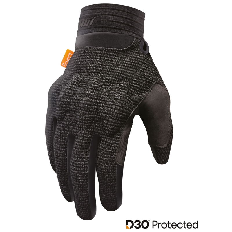 Motokrosové rukavice Shot Guard D3O® čierne