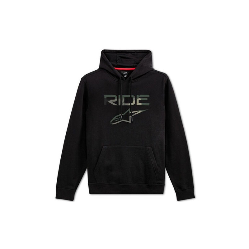 Mikina Alpinestars Ride 2.0 Camo Hoodie čierna