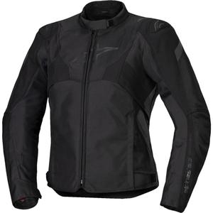 Dámska bunda na motorku Alpinestars Stella T-Jaws 4 Waterproof čierno-čierna