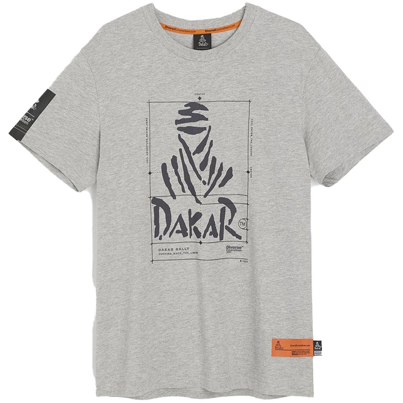 Tričko DAKAR DES 0524 sivé
