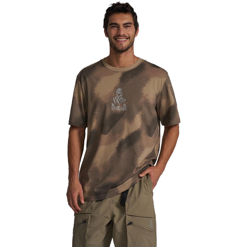 Tričko DAKAR OV 1024 camo béžové