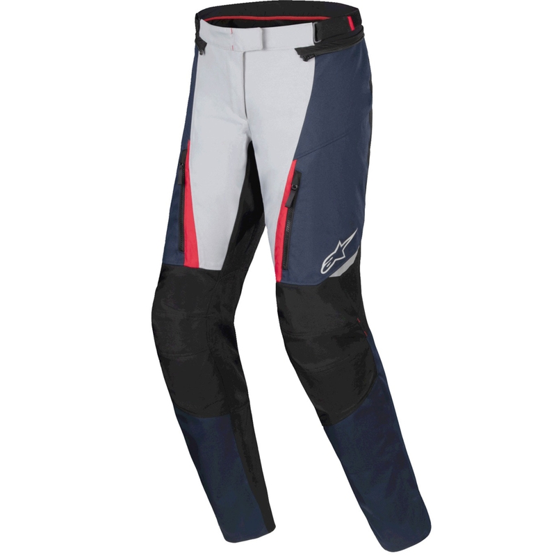Dámske nohavice na motorku Alpinestars Stella ST-1 Waterproof modro-čierno-červené