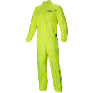 Nepremokavá kombinéza Alpinestars Hurricane Rain 2 fluo žltá
