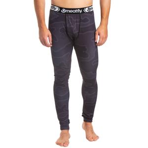 Termo spodky Meatfly Sloan čierno-sivé