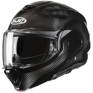 Preklápacia prilba na motorku HJC F100 Carbon čierna