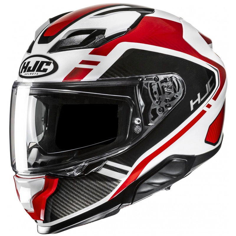 Integrálna helma na motorku HJC F71 Tozz MC1 bielo-červeno-čierna