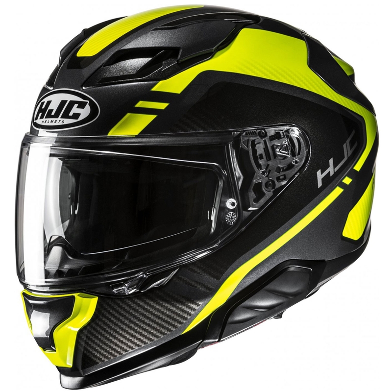 Integrálna helma na motorku HJC F71 Tozz MC3H čierno-fluo žltá
