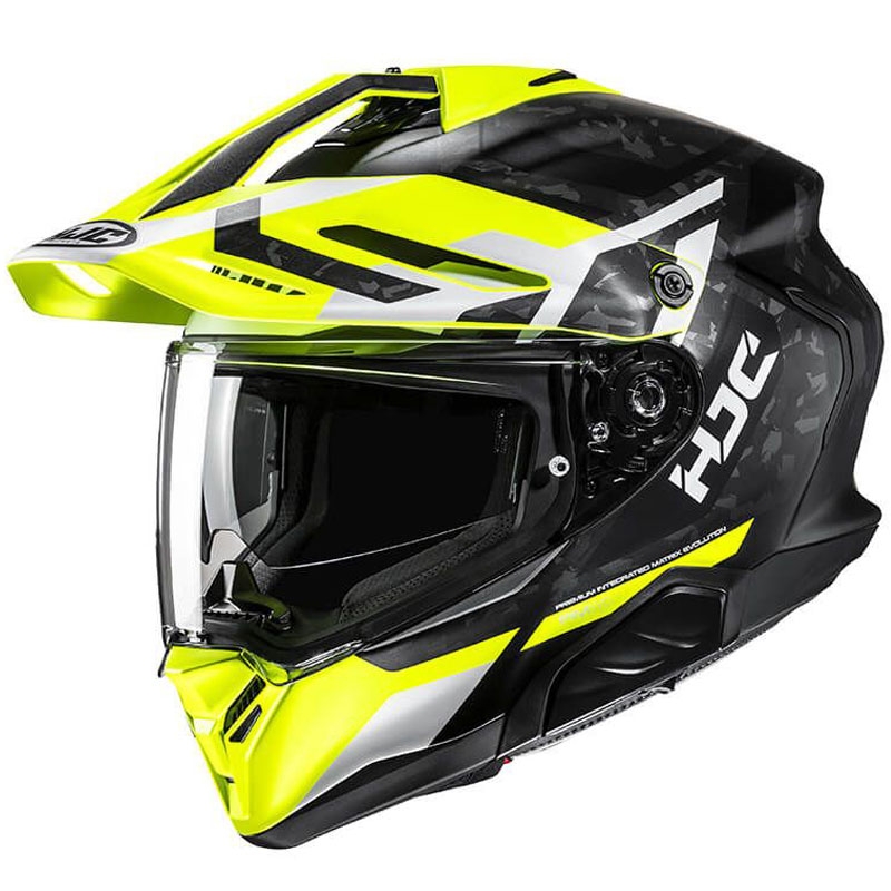 Enduro helma na motorku HJC RPHA 60 Dakar MC3HSF fluo žlto-čierna