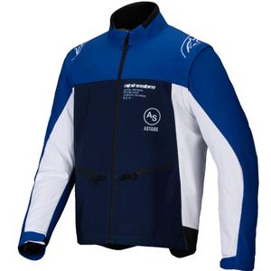 Softshellová bunda Alpinestars Lite Dura Softshell modro-biela