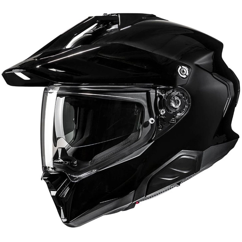 Enduro prilba na motorku HJC RPHA 60 Solid čierna lesklá