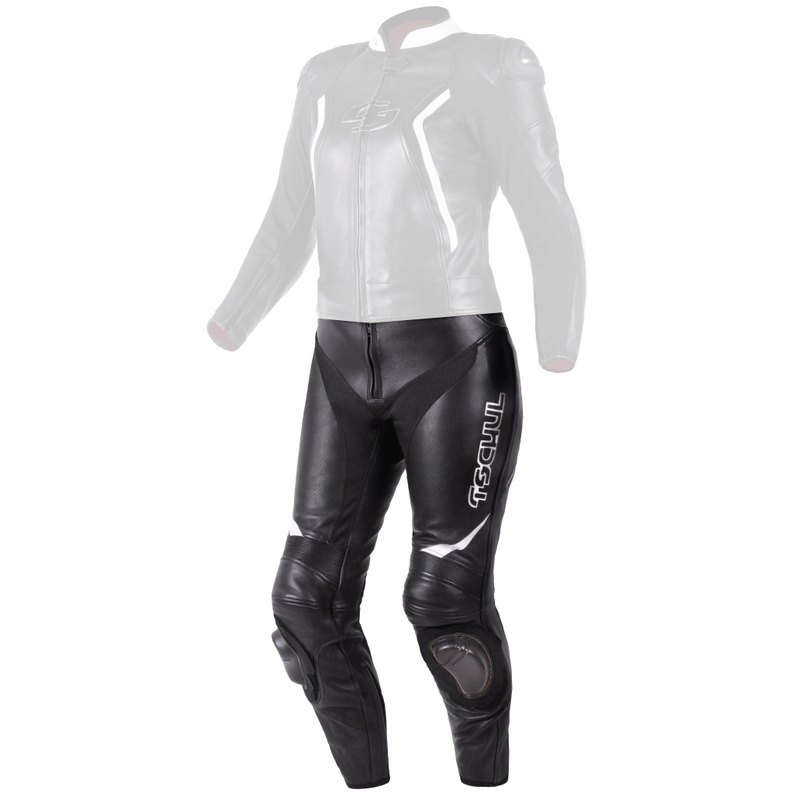 Dámske nohavice Tschul 536 čierno-biele výpredaj