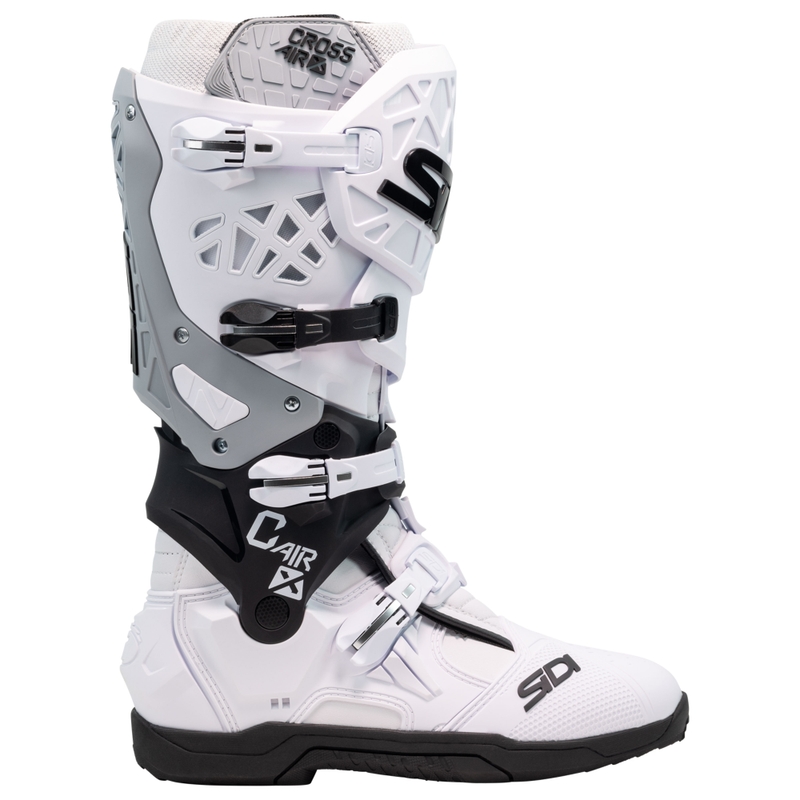 Topánky na motorku SiDi Crossair X bielo-čierne