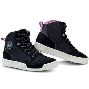 Dámske topánky na motorku Eleveit Force Airtech Lady čierno-ružové